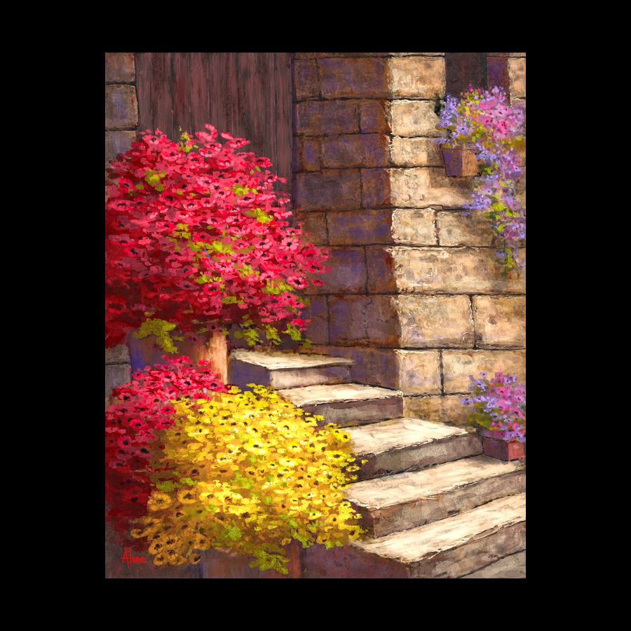 Floral Steps